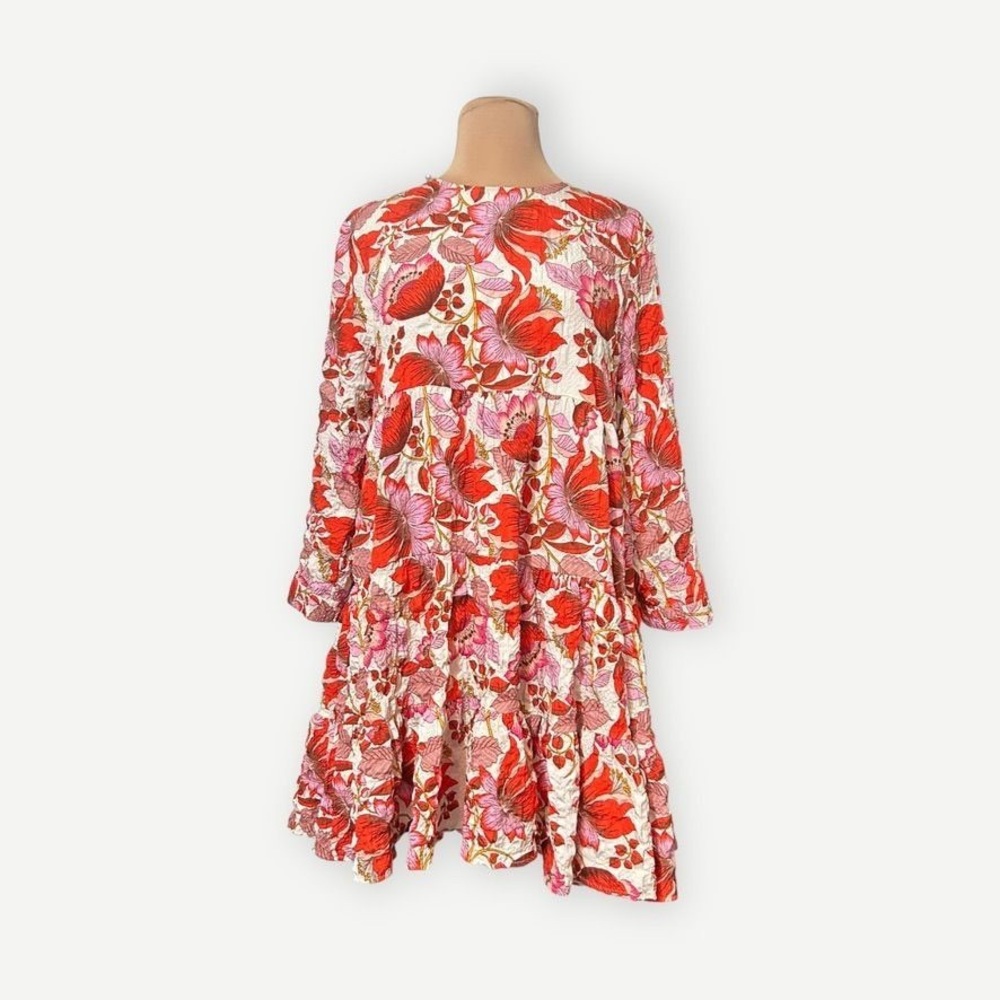 Zara Sharon Mini Cocktail Dress with Florals (S)
